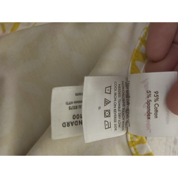 Hanna Andersson Yellow Daisy Ladybug Skater Dress Girls Kids Size 5 - Picture 9 of 9